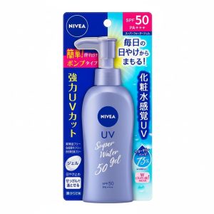 Nivea Sun Protect Super Water Gel Sunscreen Pump Bottle SPF50 PA+++ 140g