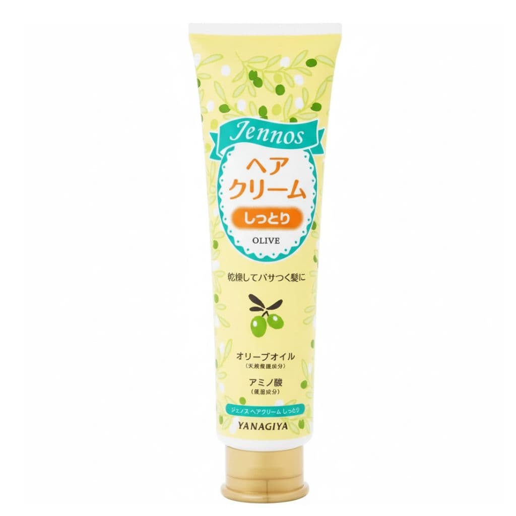 Genos Olive Hair Cream (Moist) by Yanagiya