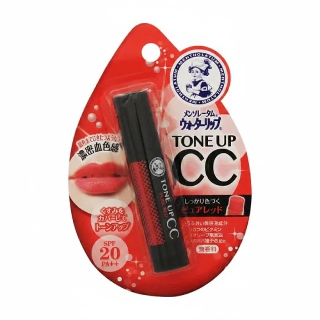 Rohto Mentholatum Water Lip Tone Up CC Pure Red