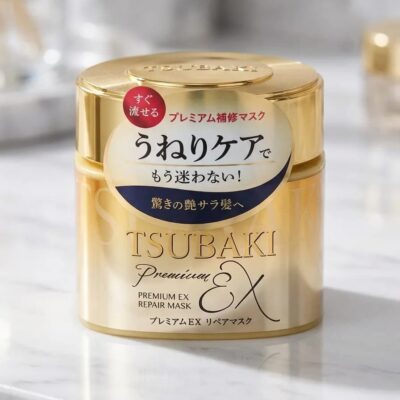 Tsubaki hair mask jar product image